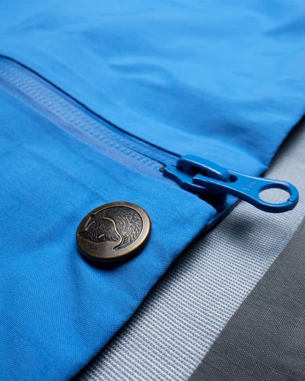 Chaqueta con capucha Fjällräven Keb GORE-TEX azul luminoso - #16