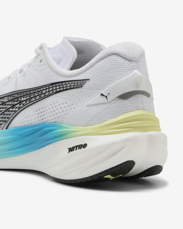 Zapatillas Puma Deviate NITRO 3 blanco negro azul - #3