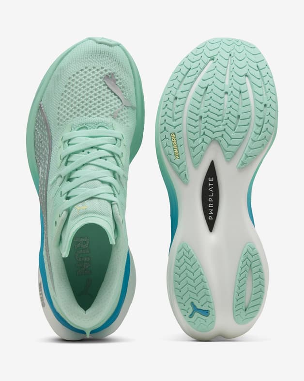 Zapatillas Puma Deviate NITRO 3 turquesa azul blanco mujer - #4