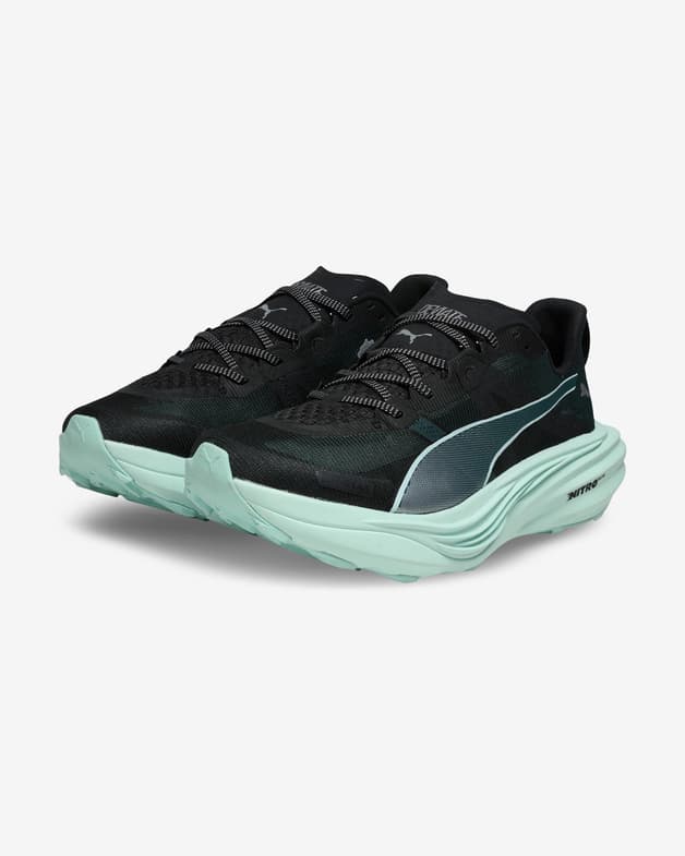 Zapatillas Puma Deviate NITRO Elite Trail negro turquesa - #1