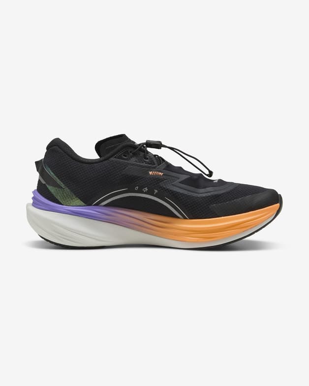 Zapatillas Puma Deviate NITRO 3 WTR+ negro blanco naranja - #7