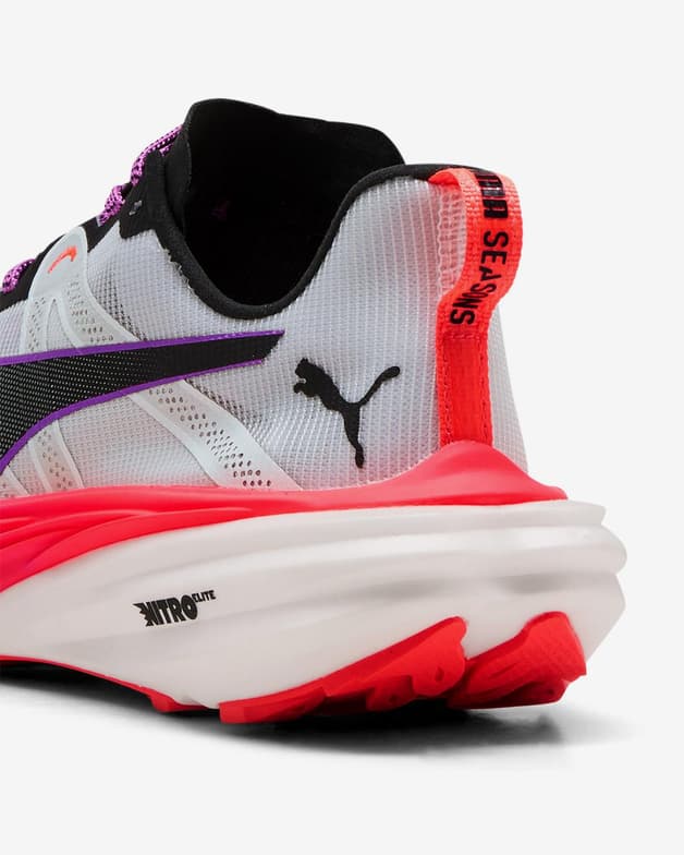Zapatillas Puma Deviate NITRO Elite Trail blanco puro lila mujer - #2