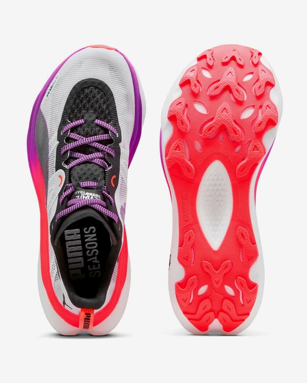 Zapatillas Puma Deviate NITRO Elite Trail blanco puro lila mujer - #3