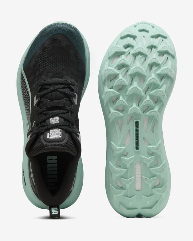 Zapatillas Puma Voyage NITRO 4 negro puro turquesa - #6