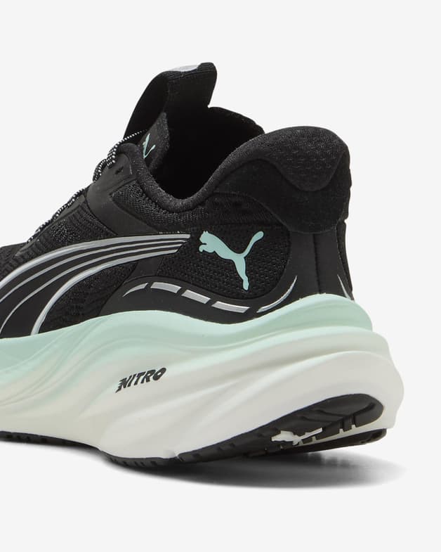 Zapatillas Puma Magnify NITRO 3 negro blanco verde menta mujer - #5