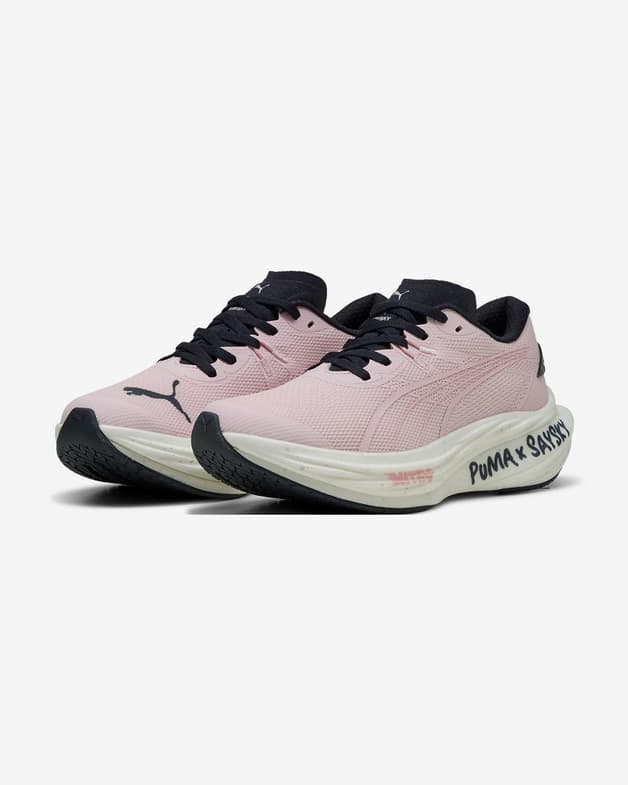 Zapatillas Puma Deviate NITRO 3 x SAYSKY rosa claro mujer - #1