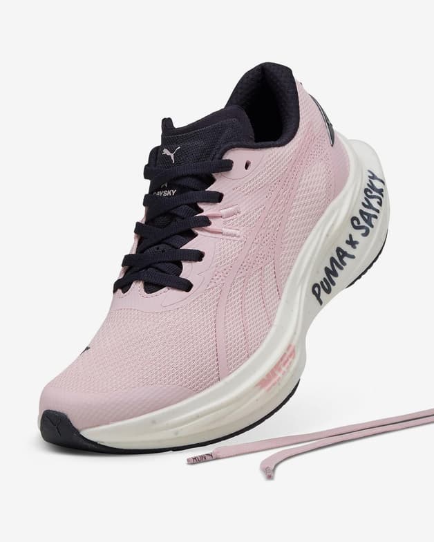 Zapatillas Puma Deviate NITRO 3 x SAYSKY rosa claro mujer - #2
