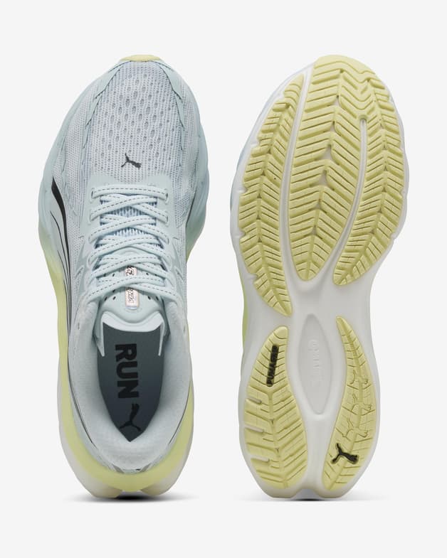 Zapatillas Puma Velocity NITRO 4 azul claro negro amarillo mujer - #3