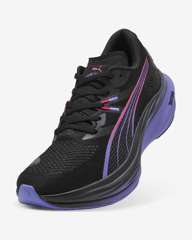 Zapatillas Puma Deviate NITRO 3 DIGITOKYO negro lila rosa - #5