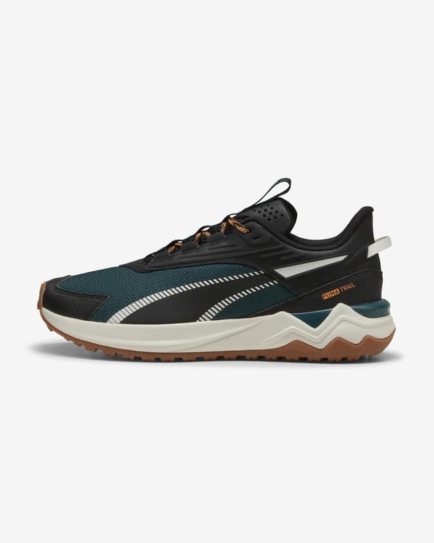 Zapatillas Puma Extend Lite Trail azul marrón blanco - #4