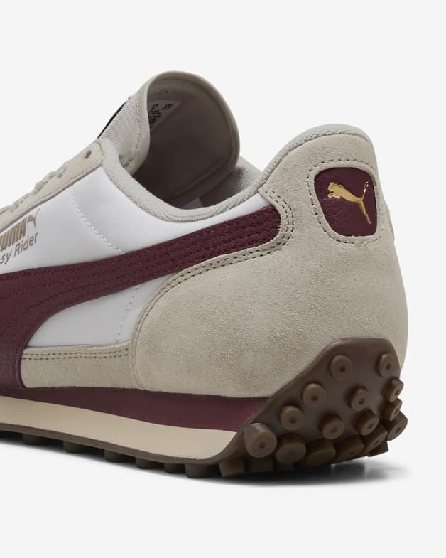Zapatillas Puma Easy Rider Vintage blanco beige granate - #5