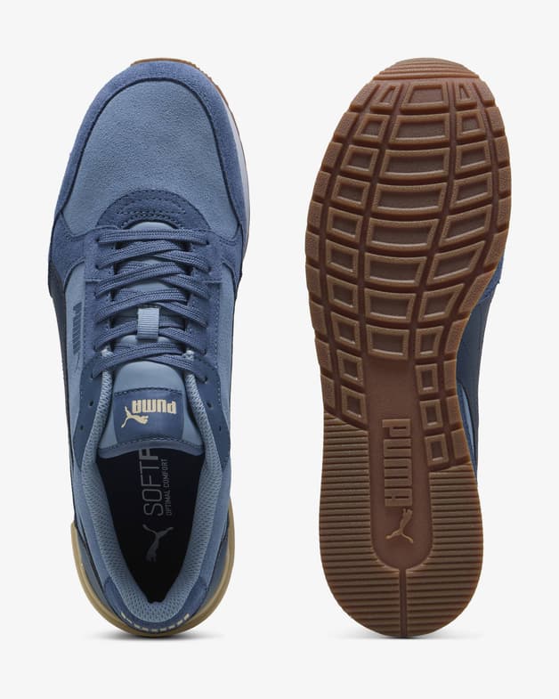 Zapatillas Puma ST Runner v4 SD azul oscuro amarillo claro - #6