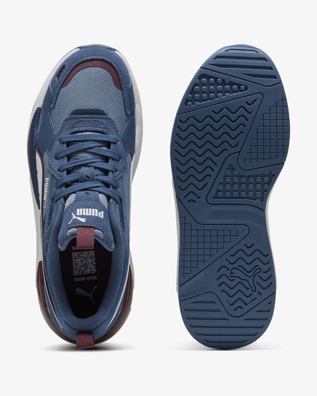 Zapatillas Puma X Ray 3 SD azul oscuro blanco granate - #4