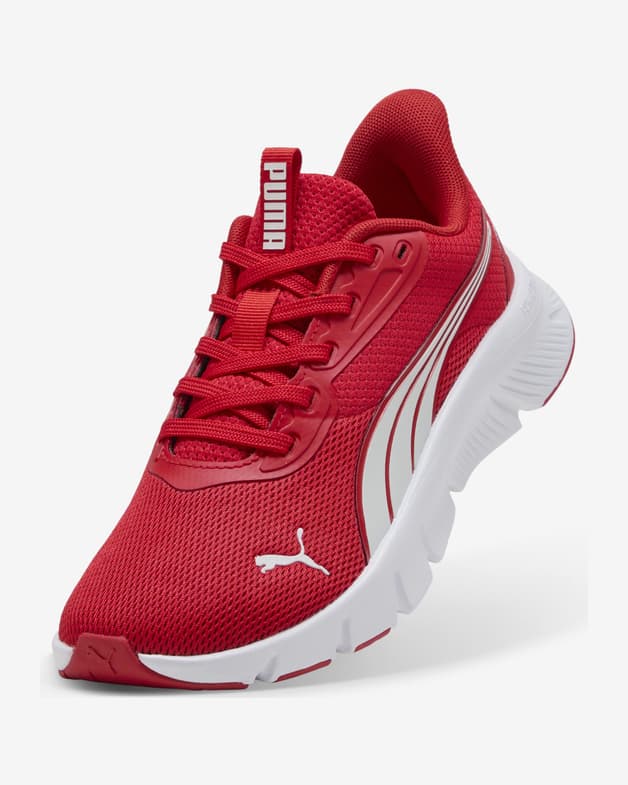 Zapatillas Puma FlexFocus Lite Modern rojo blanco junior - #5