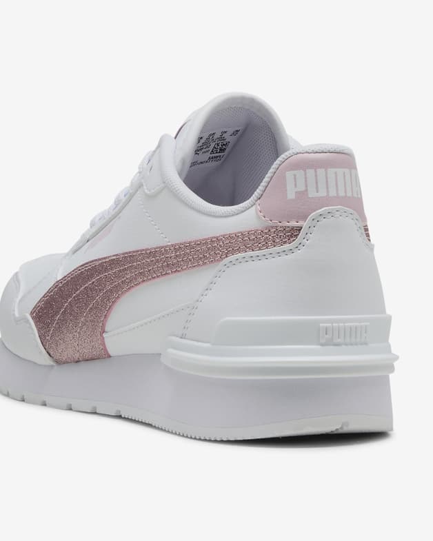 Zapatillas Puma ST Runner v4 SL Glitter blanco rosa niña - #6