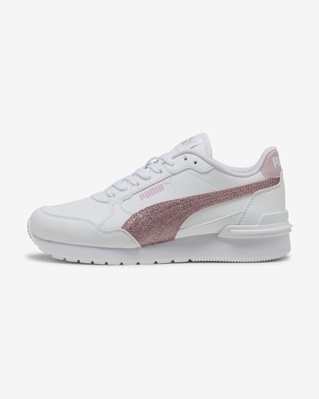 Zapatillas Puma ST Runner v4 SL Glitter blanco rosa niña - #2