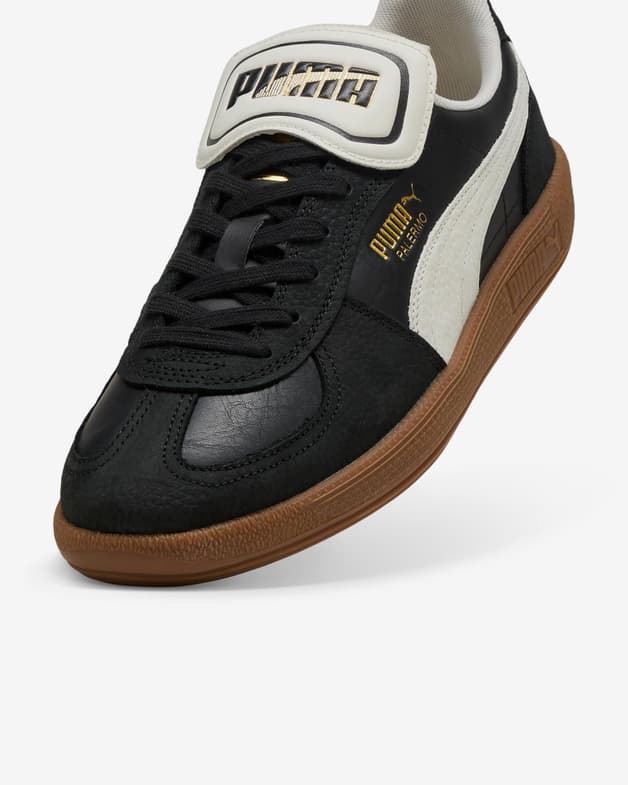 Zapatillas Puma Palermo Premium negro blanco marrón - #5