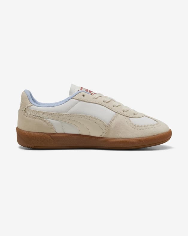 Zapatillas Puma Palermo Gentle Meld beige blanco crema mujer - #3