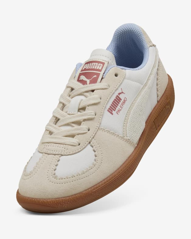 Zapatillas Puma Palermo Gentle Meld beige blanco crema mujer - #2