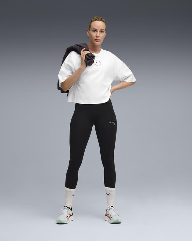 Malla larga Puma x HYROX SHAPELUXE 7/8 negro puro mujer - #5