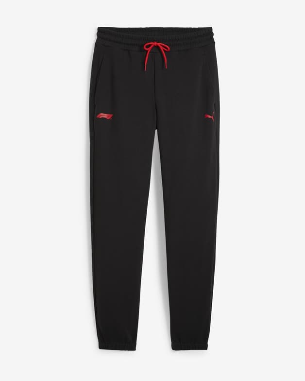 Pantalón largo Puma F1 Essential negro rojo - #2