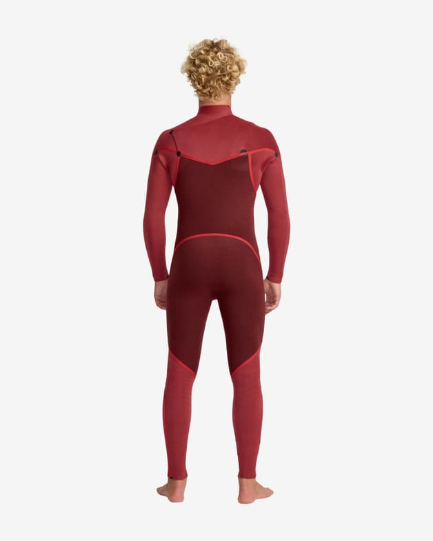 Traje de neopreno largo Quiksilver Everyday Sessions 4/3 mm chest zip negro puro - #4