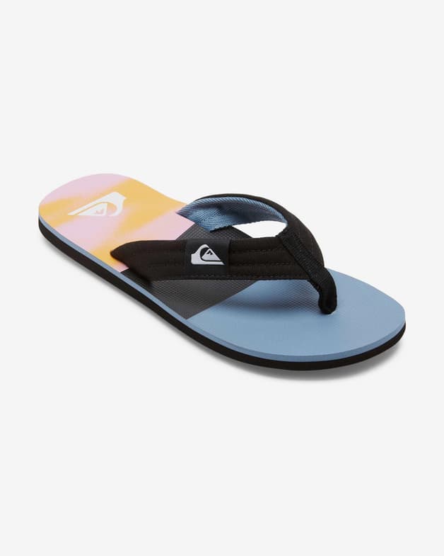 Chanclas Quiksilver Molokai Layback II azul naranja rosa - #5