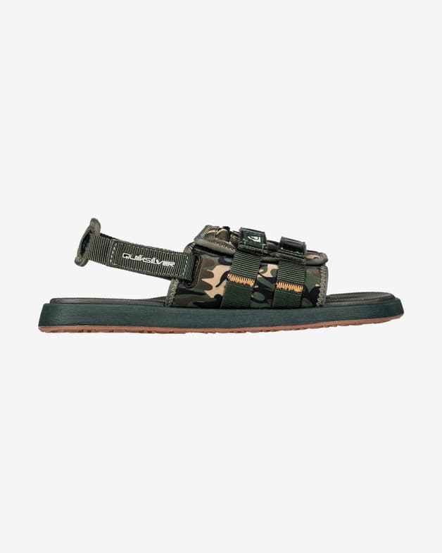 Sandalias Quiksilver Monkey Caged verde caqui - #1
