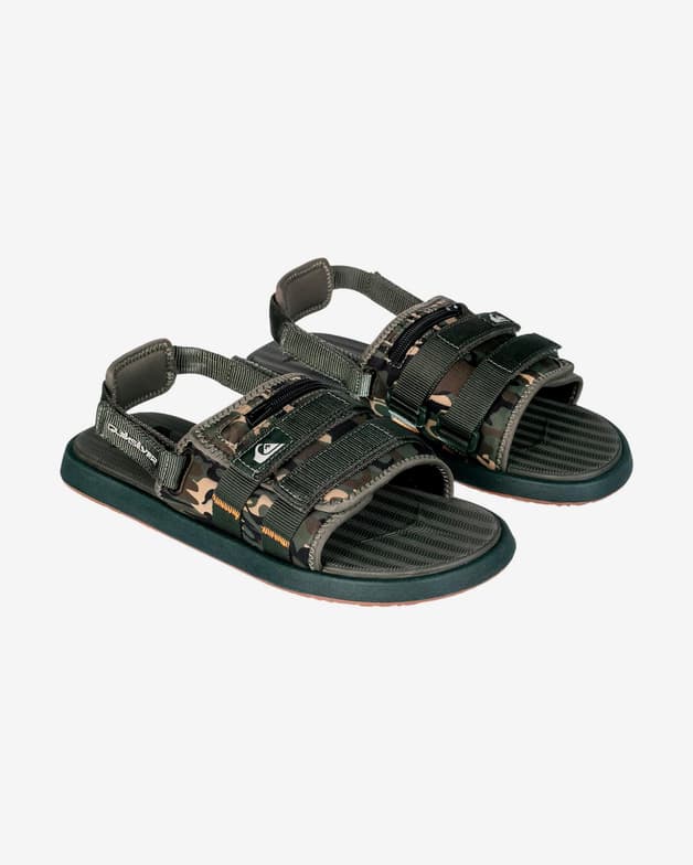 Sandalias Quiksilver Monkey Caged verde caqui - #2
