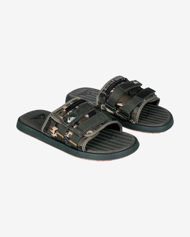 Sandalias Quiksilver Monkey Caged verde caqui - #5