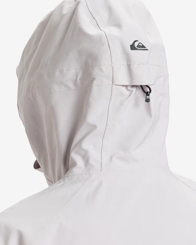 Chaqueta con capucha Quiksilver Muldrow 20K blanco - #10
