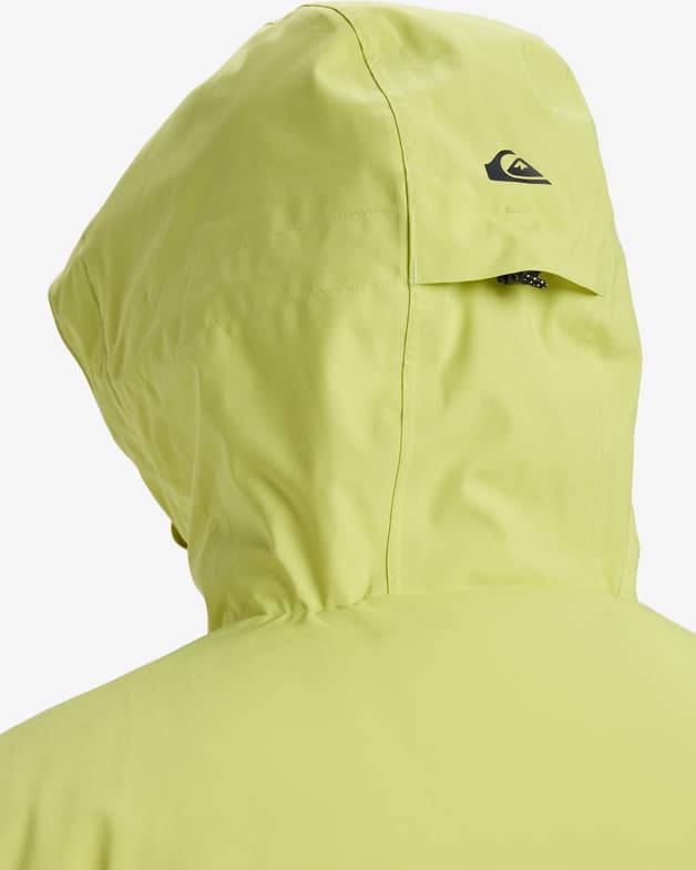 Chaqueta con capucha Quiksilver Sycamore Solid 20K amarillo - #10