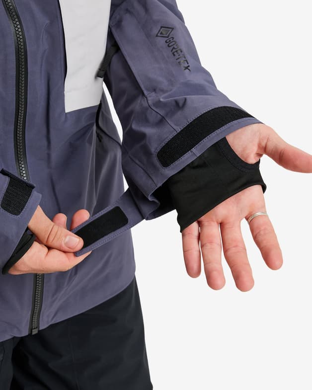 Chaqueta con capucha Quiksilver Forever Stretch GORE-TEX azul negro blanco - #4