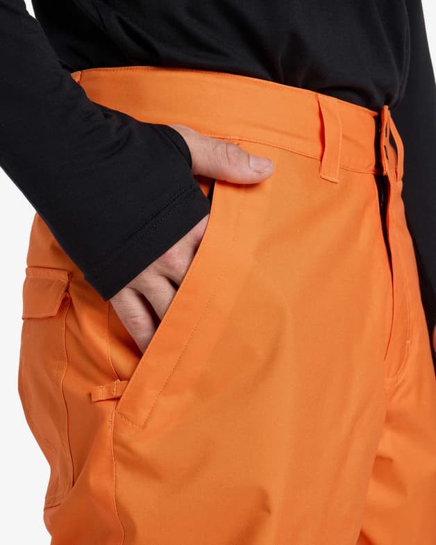 Pantalón largo Quiksilver Estate naranja - #9