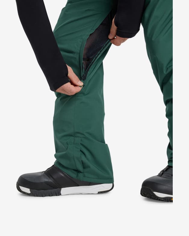 Pantalón largo Quiksilver Estate verde oscuro - #8