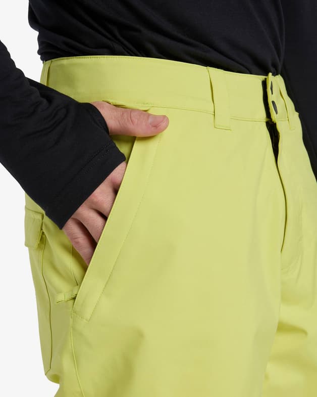 Pantalón largo Quiksilver Estate amarillo - #6