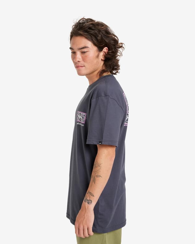 Camiseta Quiksilver Evo Crisis manga corta negro - #4