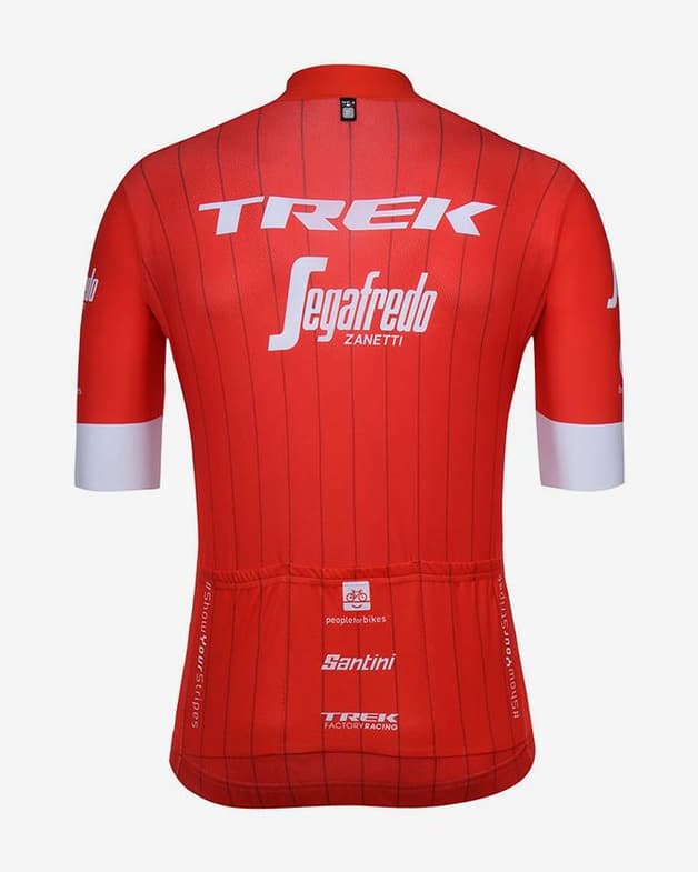 Trikot Trek-Segafredo Pro Team 2018 rot - klassischer Schnitt - #3
