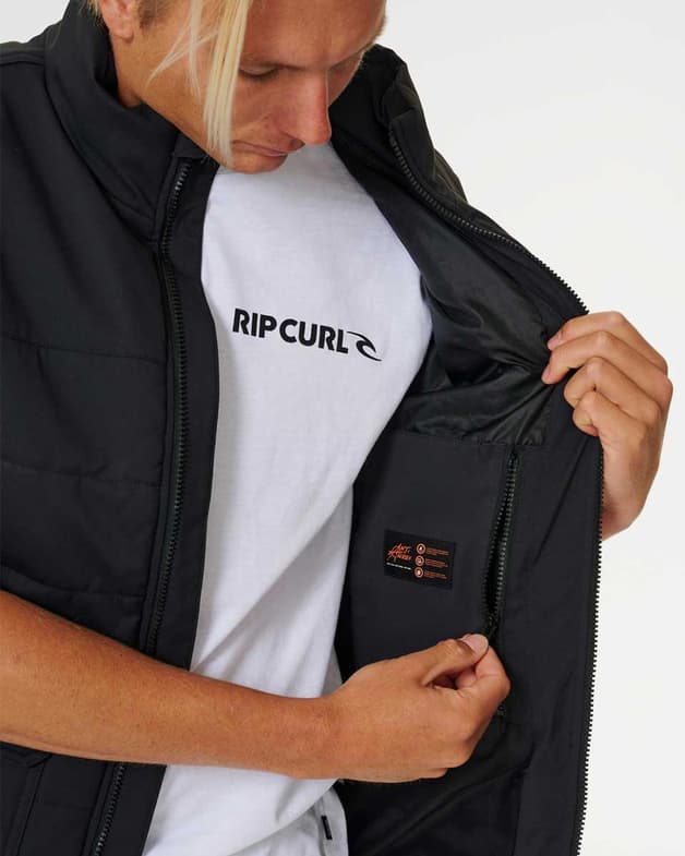 Chaleco Rip Curl Anti Series Ridge negro intenso - #7