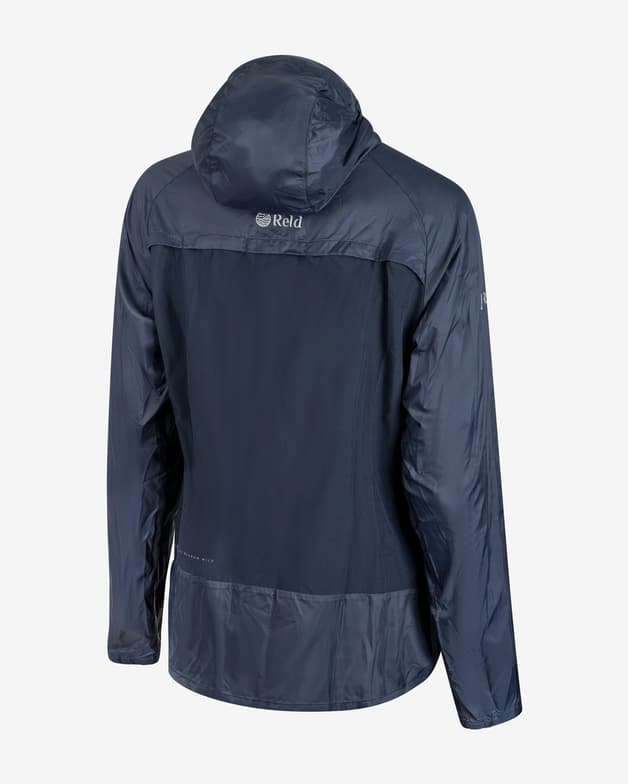 Chaqueta cortavientos con capucha Reld Trails Abyss azul oscuro mujer - #2