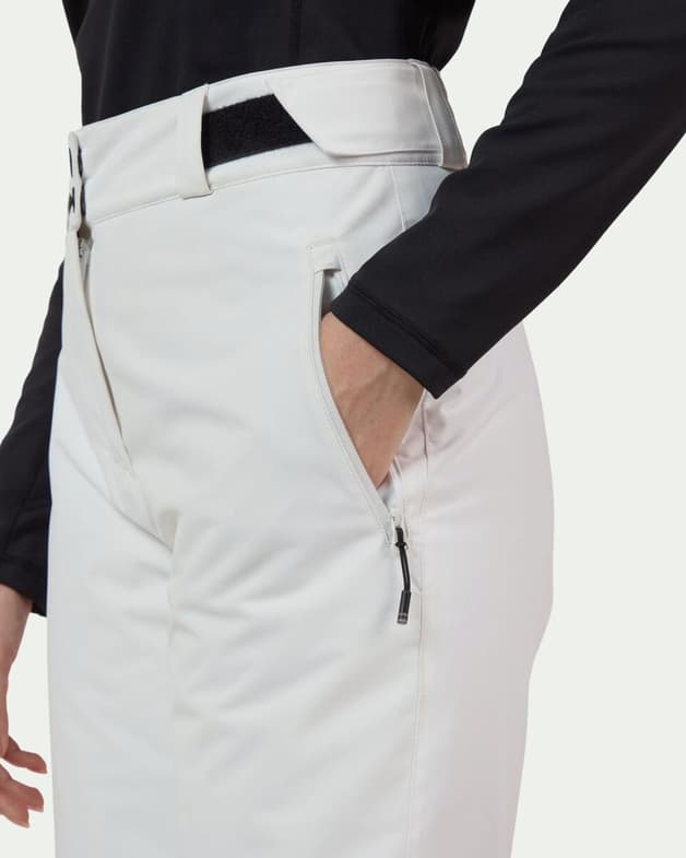 Pantalón largo Rossignol Strawpile Insulated blanco mujer - #3