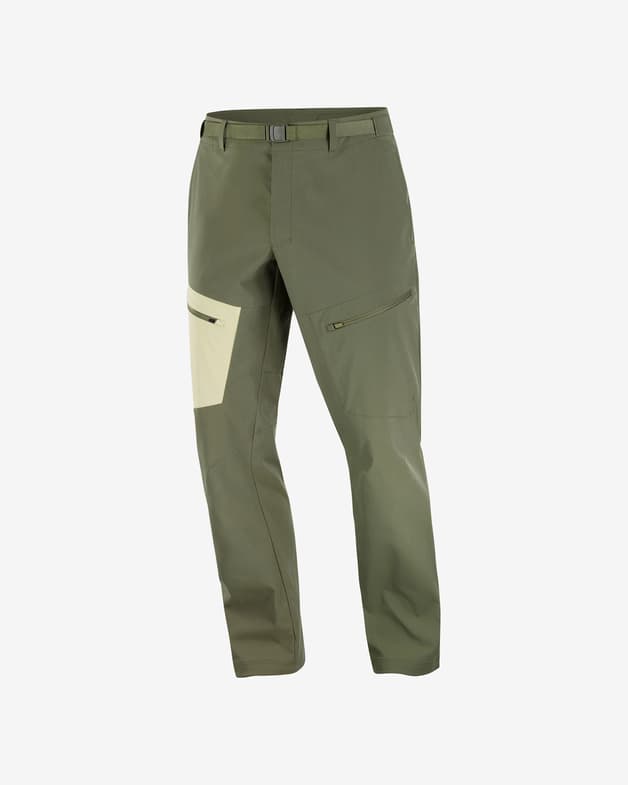 Pantalón largo Salomon Outerpath Utility verde bosque - #1
