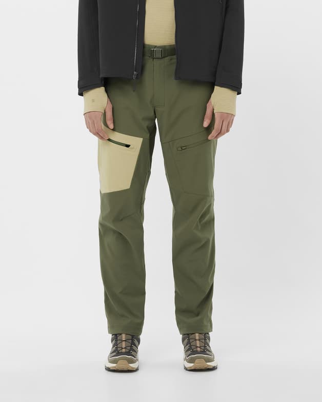 Pantalón largo Salomon Outerpath Utility verde bosque - #3