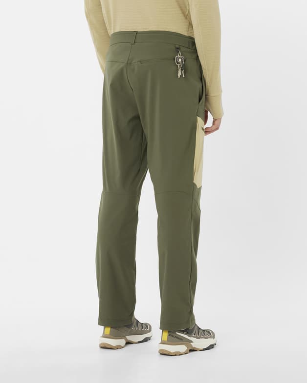 Pantalón largo Salomon Outerpath Utility verde bosque - #4