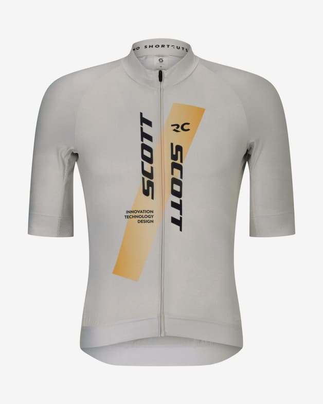 Maillot Scott RC Pro manches courtes blanc jaune - #1