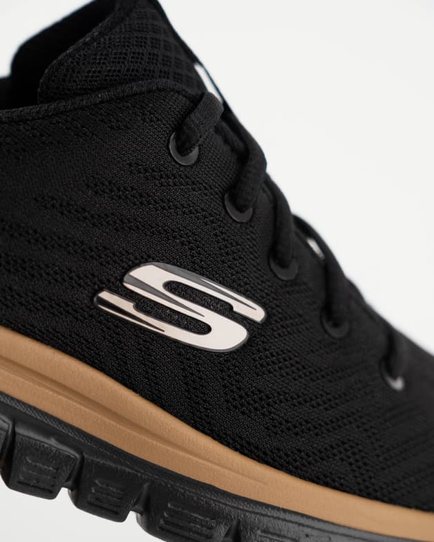 Zapatillas Skechers Graceful - Get Connected negro mujer - #6