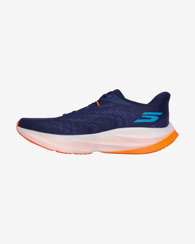 Zapatillas Skechers Aero Spark azul marino naranja - #3