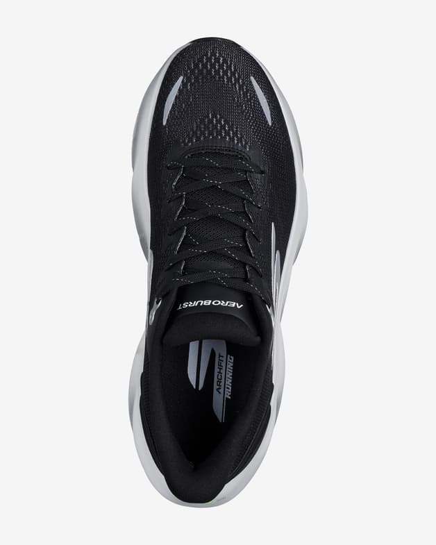Zapatillas Skechers Aero Burst negro blanco - #4