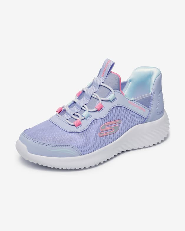 Zapatillas Skechers BOUNDER - SIMPLE CUTE azul claro niña - #4