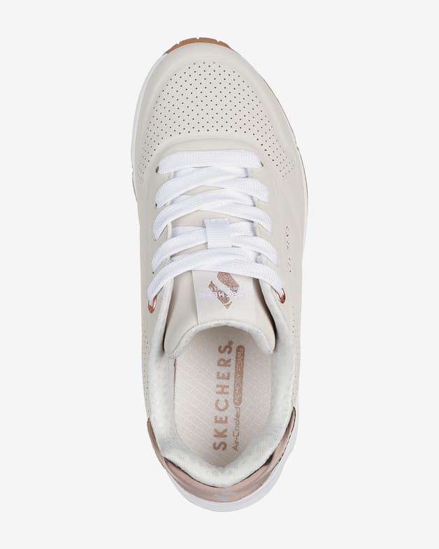 Zapatillas Skechers Uno Gen1 blanco infantil - #5